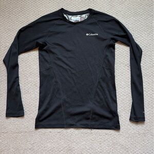 Columbia Black Crew Neck Top